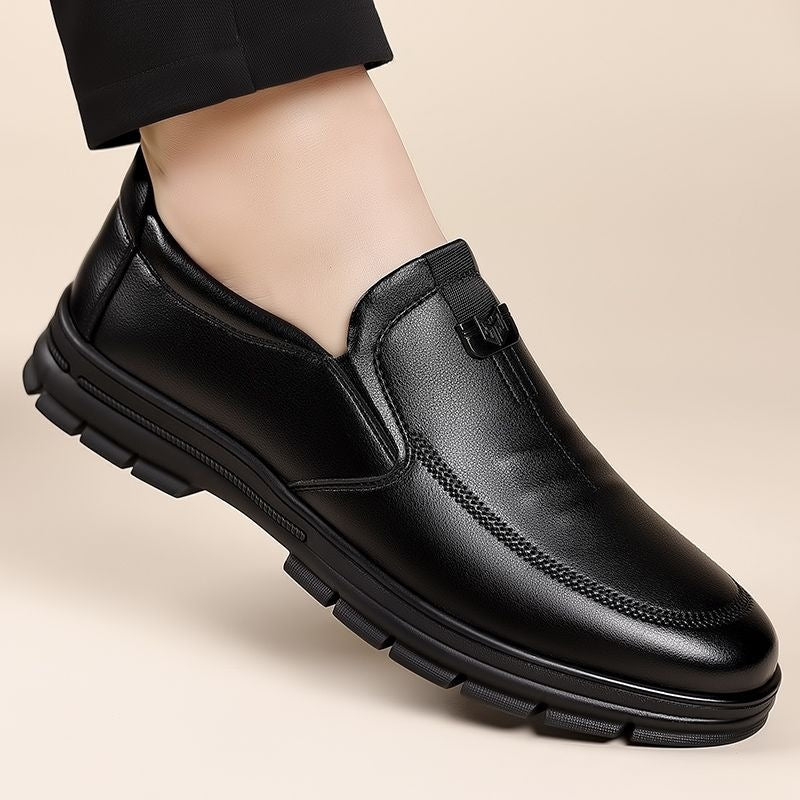 Herren Elegante Slip-On Lederschuhe mit ergonomischer Passform EB