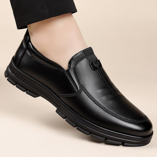 Herren Elegante Slip-On Lederschuhe mit ergonomischer Passform EB