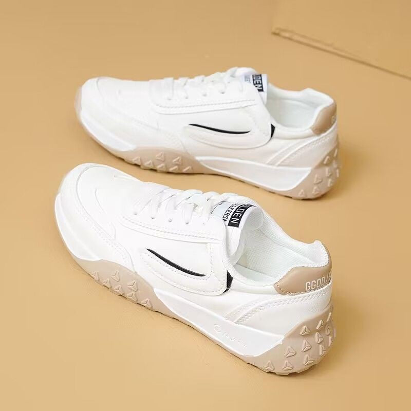Damen Sportliche Sneaker mit rutschfester Sohle und atmungsaktiver Obermaterialstruktur EB