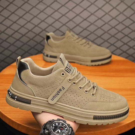 Damen Sportliche Sneakers mit atmungsaktiver Oberflächenstruktur und stoßdämpfender Sohle EB