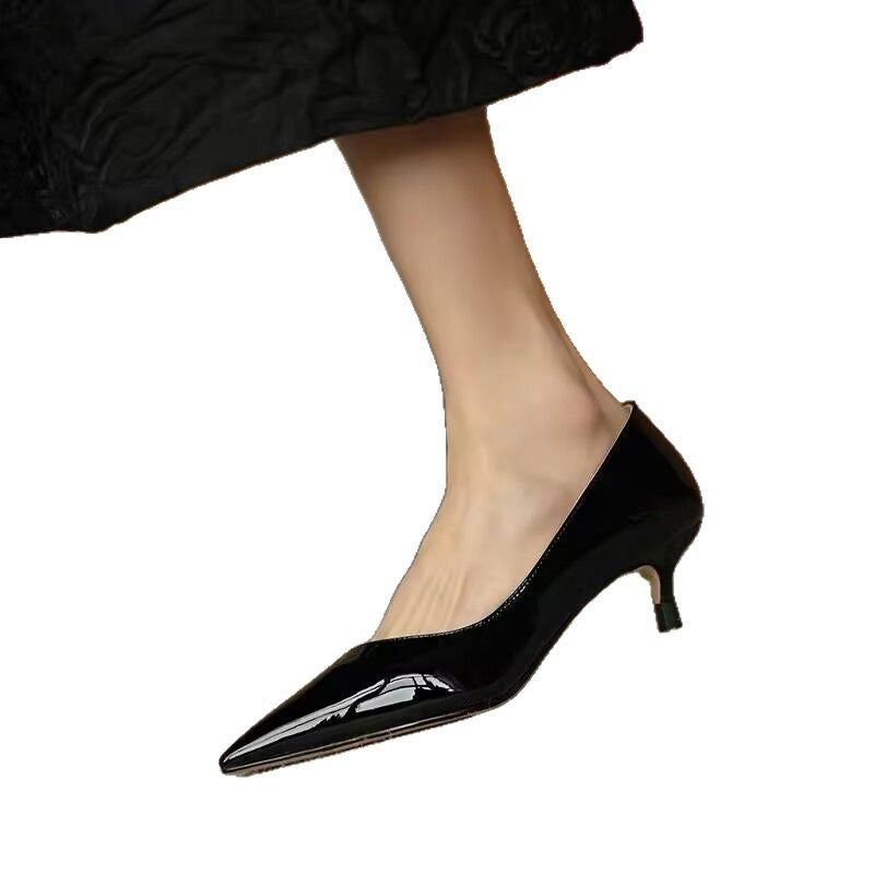 Damen Elegante Sling-Pumps mit schickem spitzem Design und minimalistischem Absatz EB