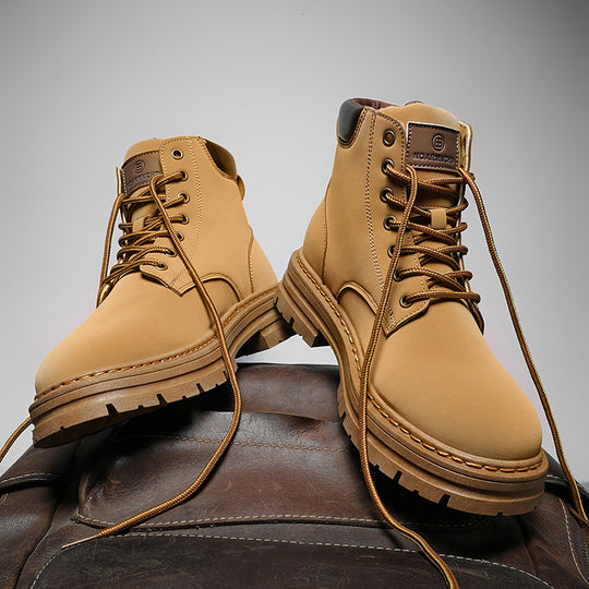 Damen Winterstiefel mit robustem Design und rutschfester Profilsohle EB