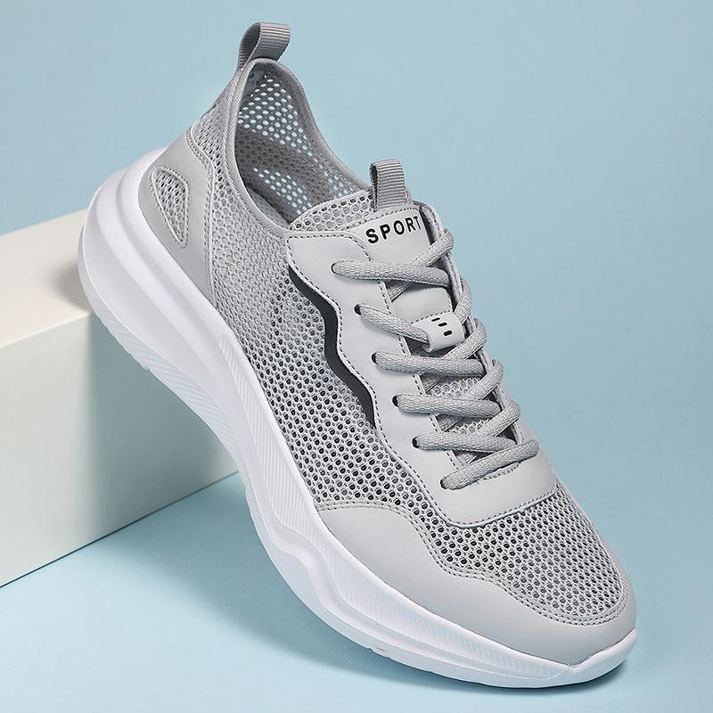 Damen Sportliche Mesh-Laufschuhe mit dämpfender Sohle EB