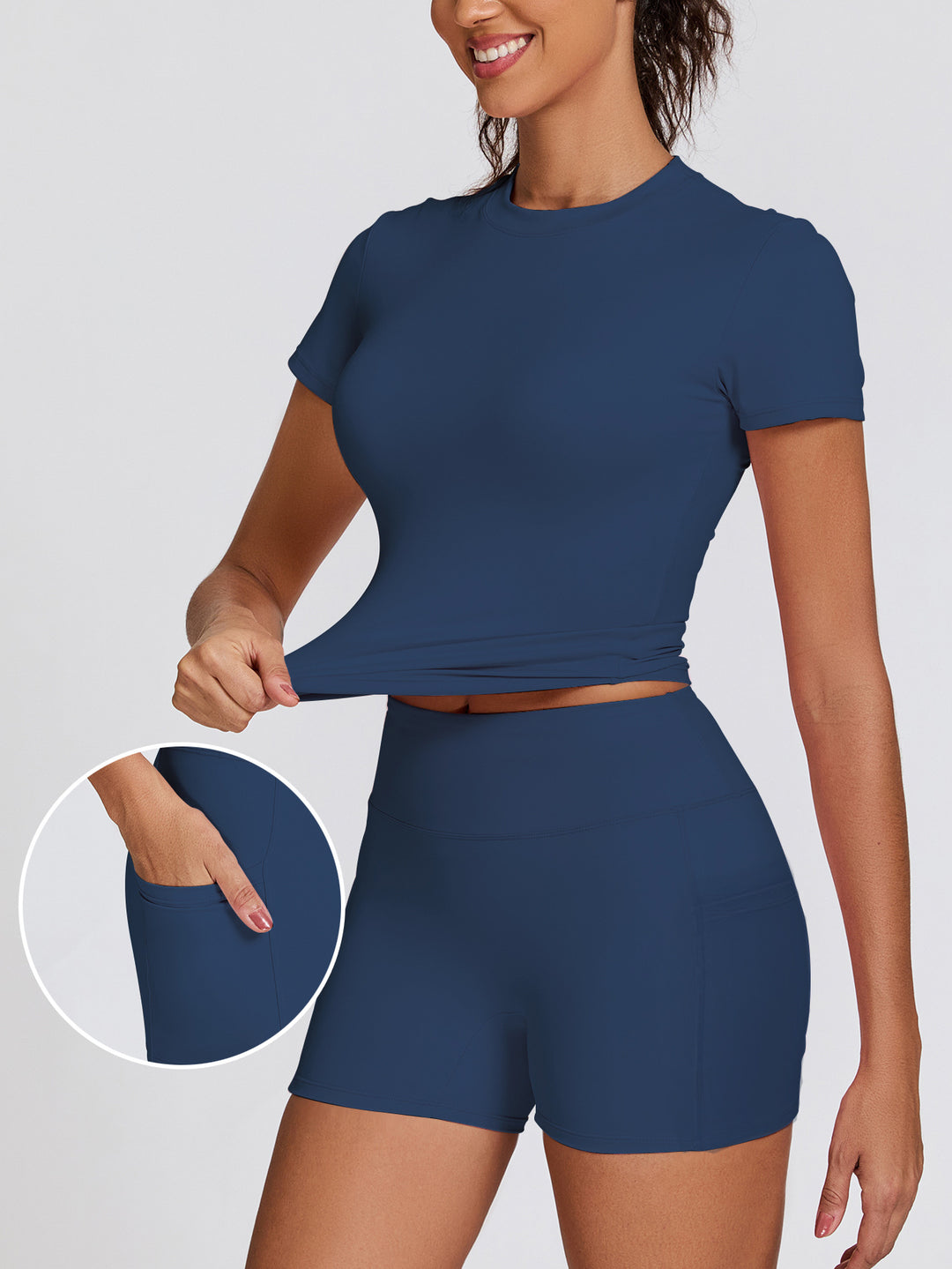 Damen Funktionsshirt mit körperbetonter Passform EB