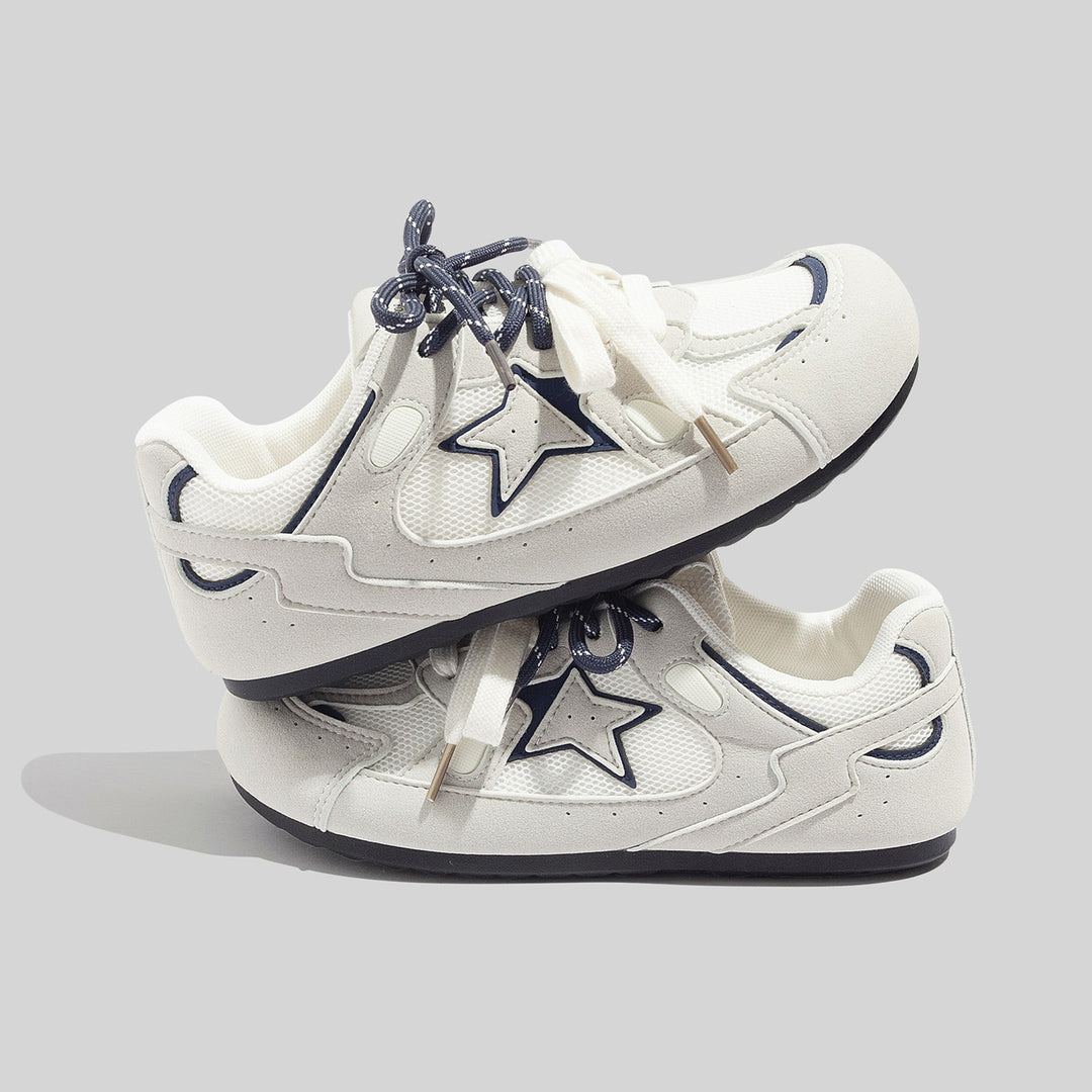 Damen Sportliche Sneakers mit atmungsaktivem Mesh-Obermaterial und flexibler Sohle EB