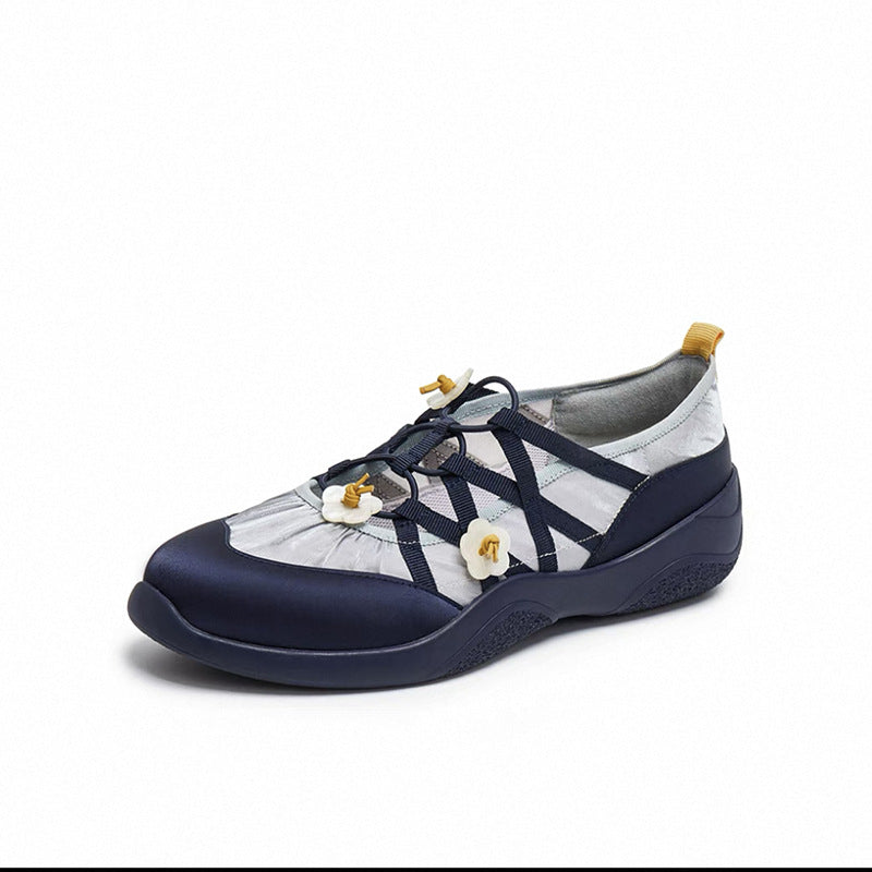 Damen Multifunktionale Freizeitschuhe mit floralem Detail EB
