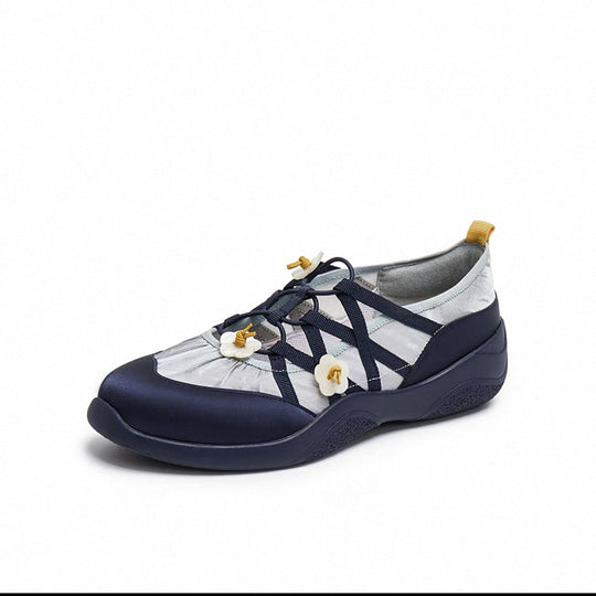 Damen Multifunktionale Freizeitschuhe mit floralem Detail EB