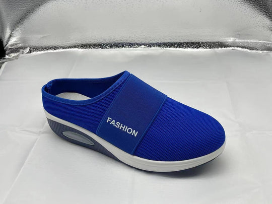 Damen Komfortable Luftpolster Clogs mit atmungsaktivem Obermaterial EB