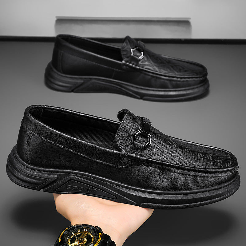 Herren elegante Mokassins mit modischem Design und dämpfender Sohle EB
