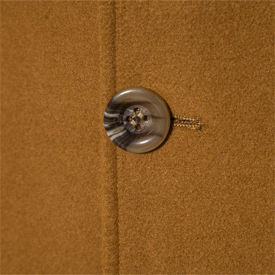 Herren eleganter Wollmantel mit modernem Schnitt und praktischen Taschen EB