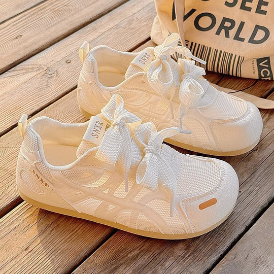 Damen Sportliche Sneaker mit hochwertigem Mesh-Obermaterial und bequemer Sohle EB