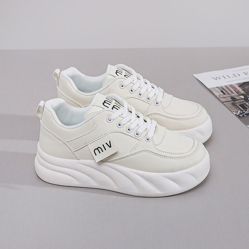 Damen Platform Sneakers mit dämpfender Sohle und atmungsaktivem Obermaterial EB