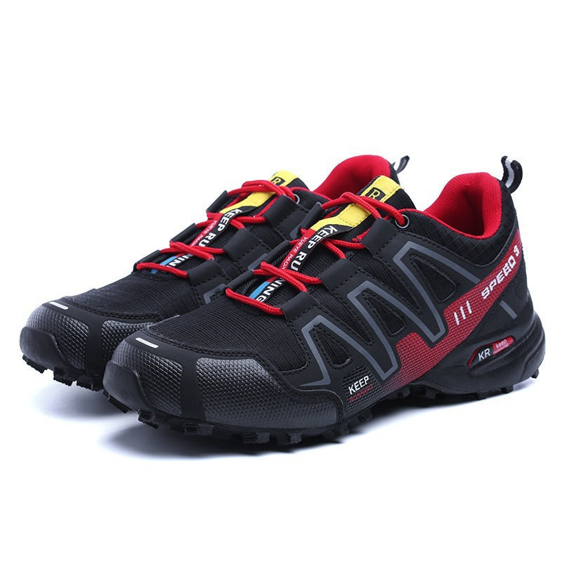 Damen Outdoor-Laufschuhe mit rutschfester Profilsohle und atmungsaktivem Obermaterial EB