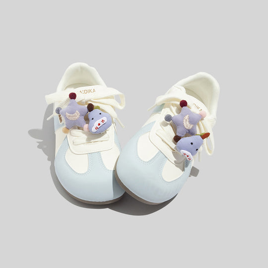 Damen Sneakers mit tierischen Applikationen und bequemer Dämpfung EB