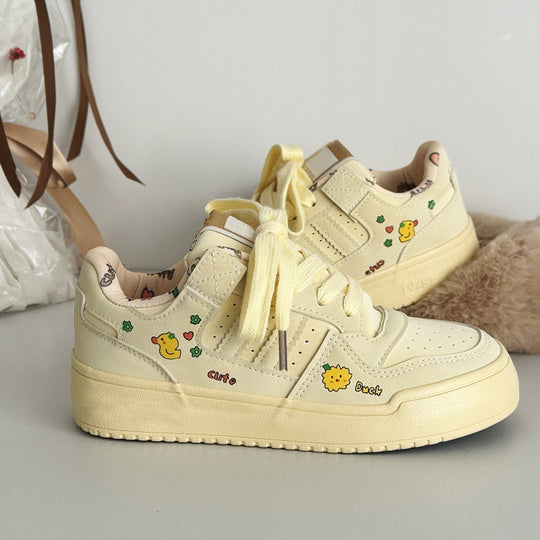 Damen Sneakers im verspielten Designs mit komfortablem Innenfutter EB