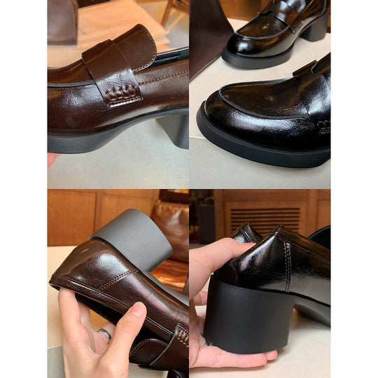 Damen Elegante und bequeme Blockabsatzschuhe EB