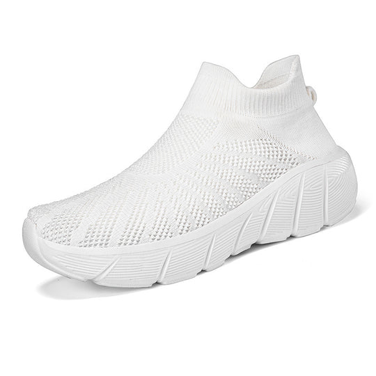 Damen Atmungsaktive Strick-Sneaker mit flexiblem Sohlenprofil EB