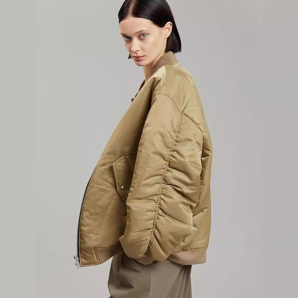 Damen Oversize-Pufferjacke EB