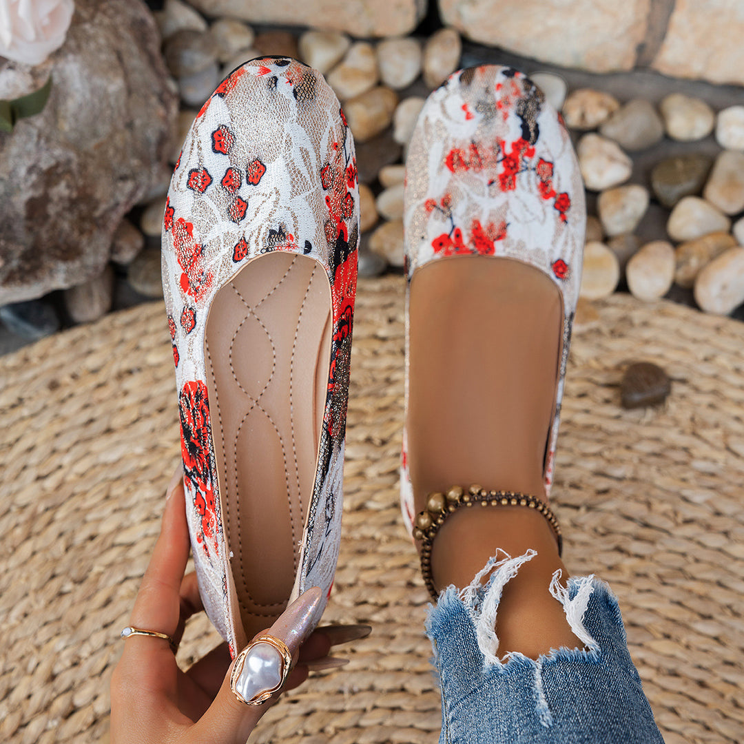 Damen komfortable Slipper mit innovativem Strickdesign EB