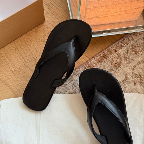 Damen Zehentrenner-Sandalen mit ergonomischem Fußbett und geschmeidigem Obermaterial EB