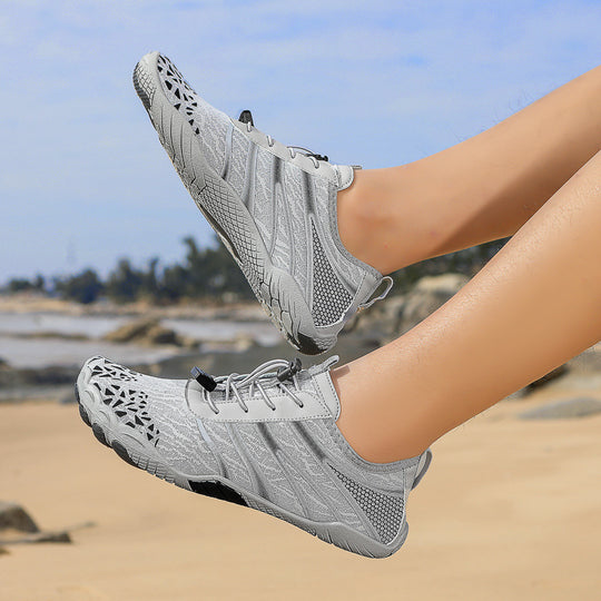 Damen wasserdichte Freizeitschuhe mit innovativer Schnellschnürtechnologie EB