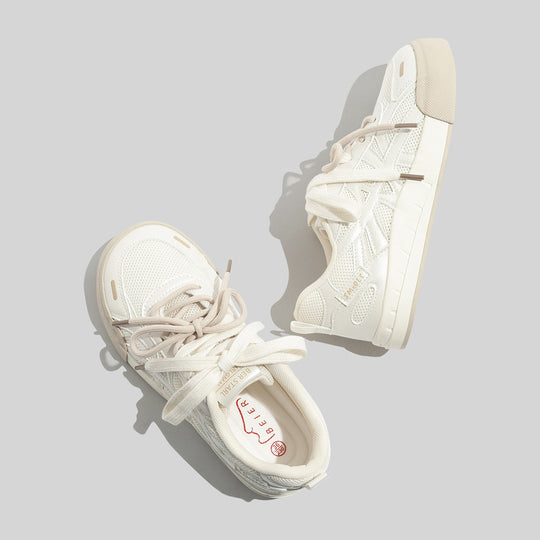Damen Atmungsaktive Freizeitsneakers mit innovativem Mesh-Obermaterial und rutschfester Sohle EB