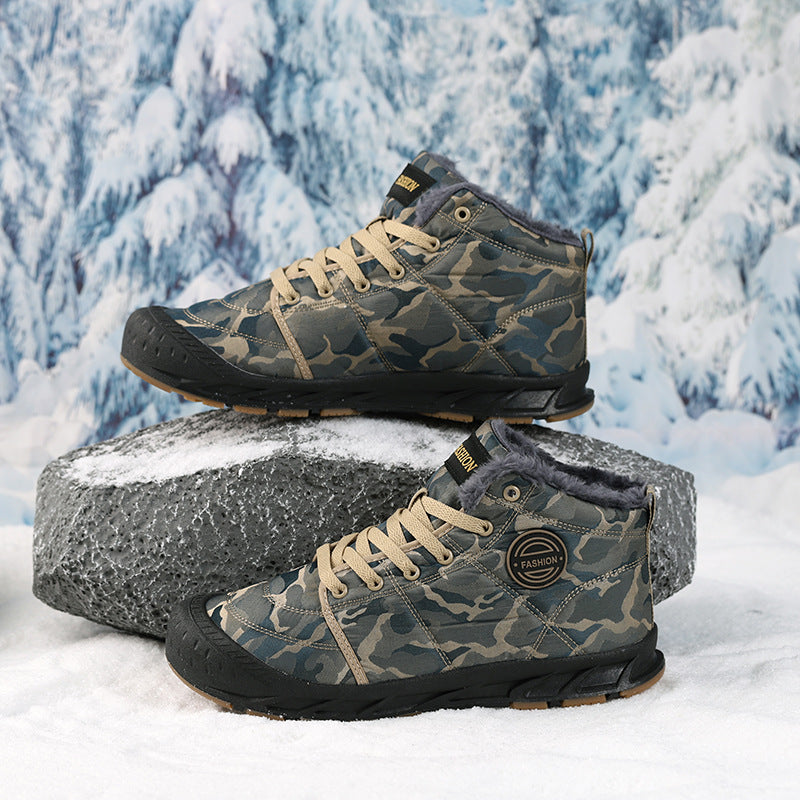 Damen isolierte Winterstiefel mit rutschfester Profilsohle und wärmendem Innenfutter EB