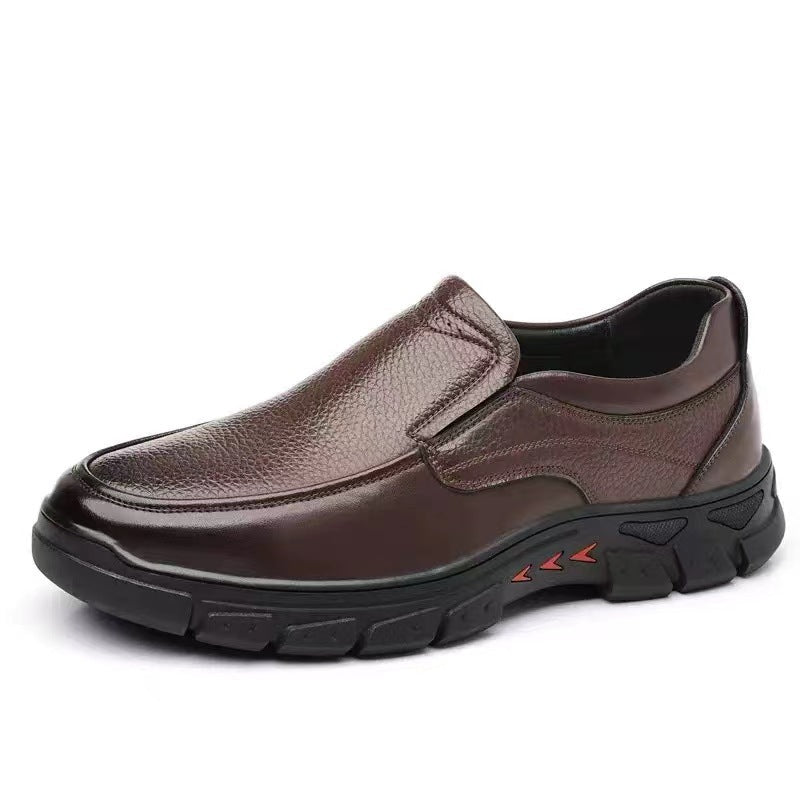 Damen Hochwertige Slip-On Lederschuhe mit ergonomischer Fußbettgestaltung EB