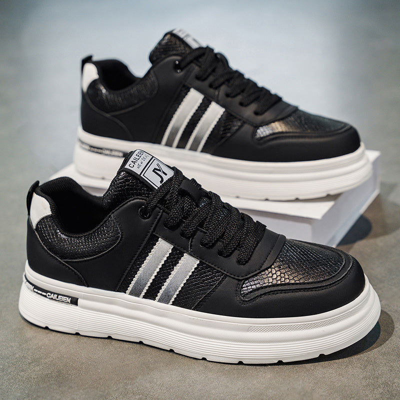 Damen Sportliche Sneakers mit eleganter Schnürung und atmungsaktiver Oberflächenstruktur EB
