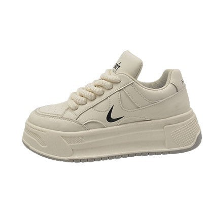 Damen Sportliche Chunky Sneakers mit dicker Sohle und atmungsaktiver Obermaterialstruktur EB