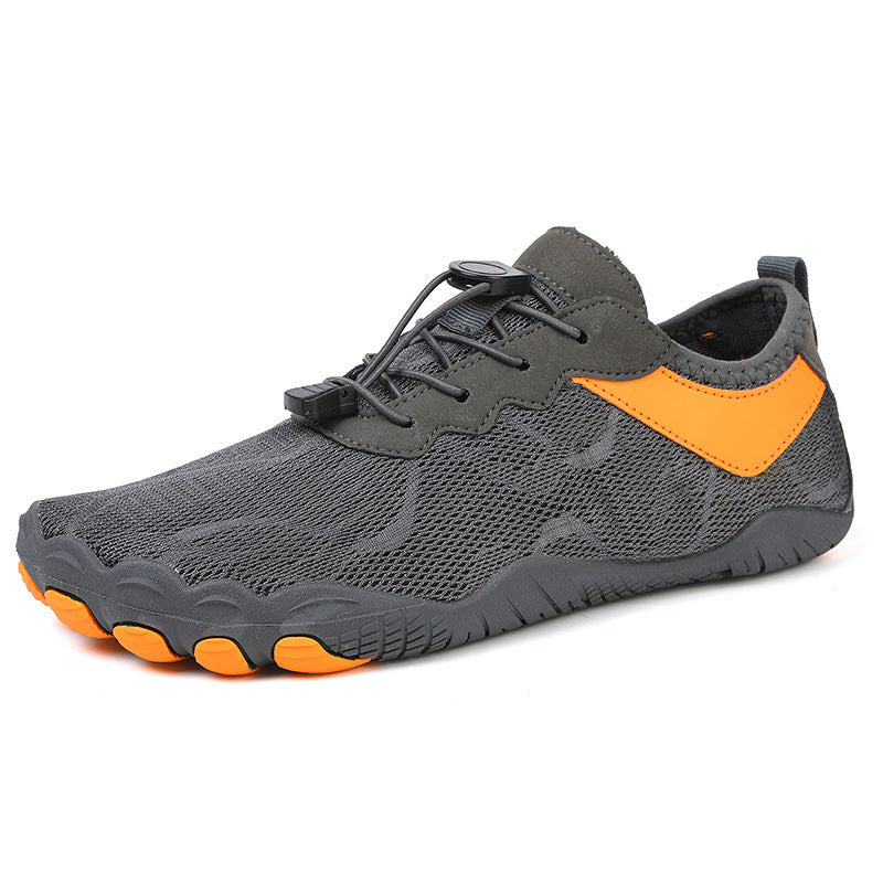 Damen Atmungsaktive Badeschuhe mit rutschfester Sohle und elastischem Schnürsystem EB