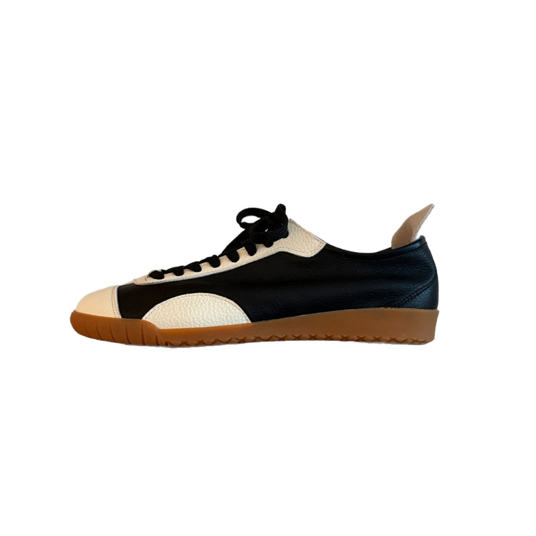 Damen Sportliche Sneakers mit atmungsaktiver Oberflächenstruktur und rutschfester Gummisohle EB