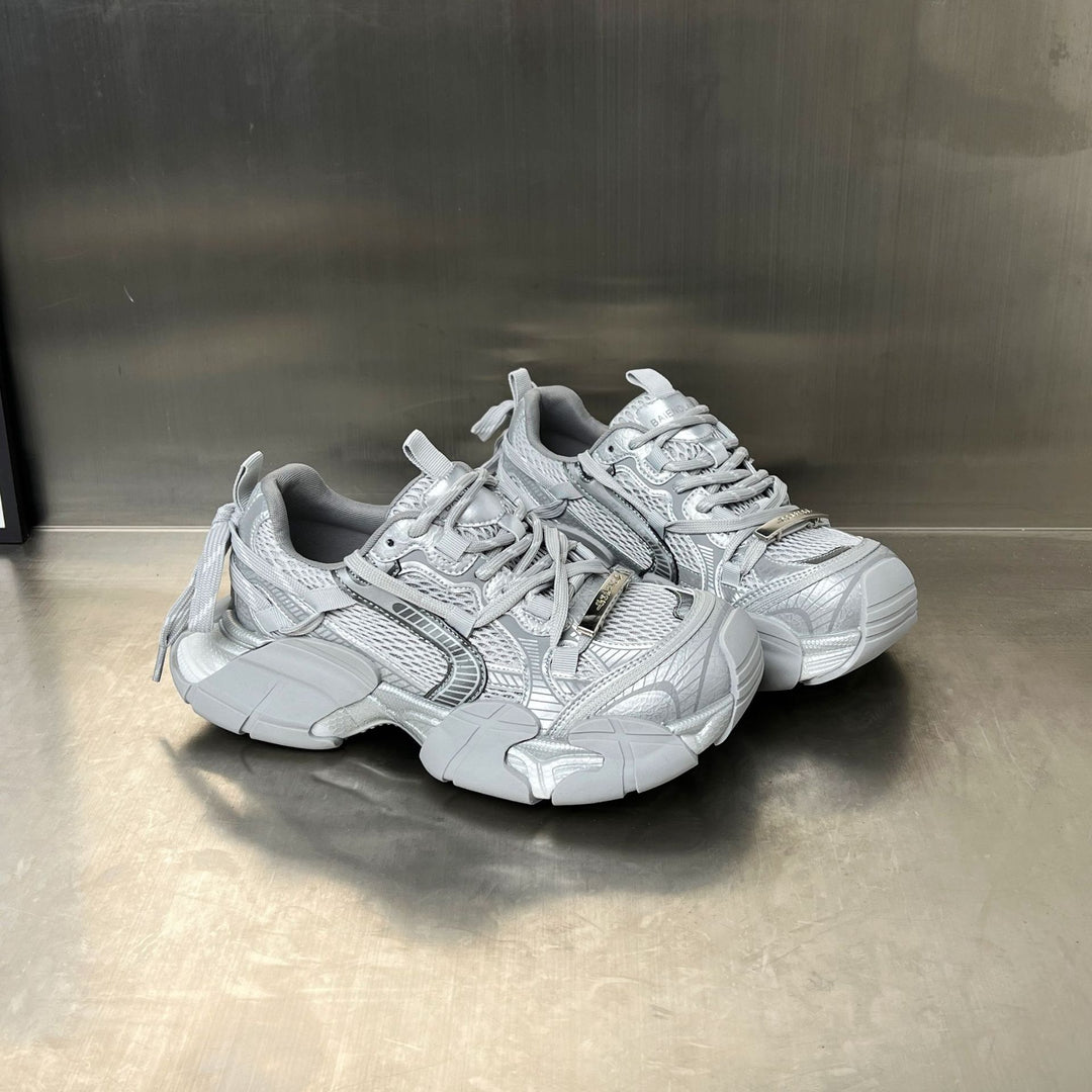 Damen Sportliche Sneakers mit atmungsaktivem Mesh-Obermaterial und dämpfendem Profil EB
