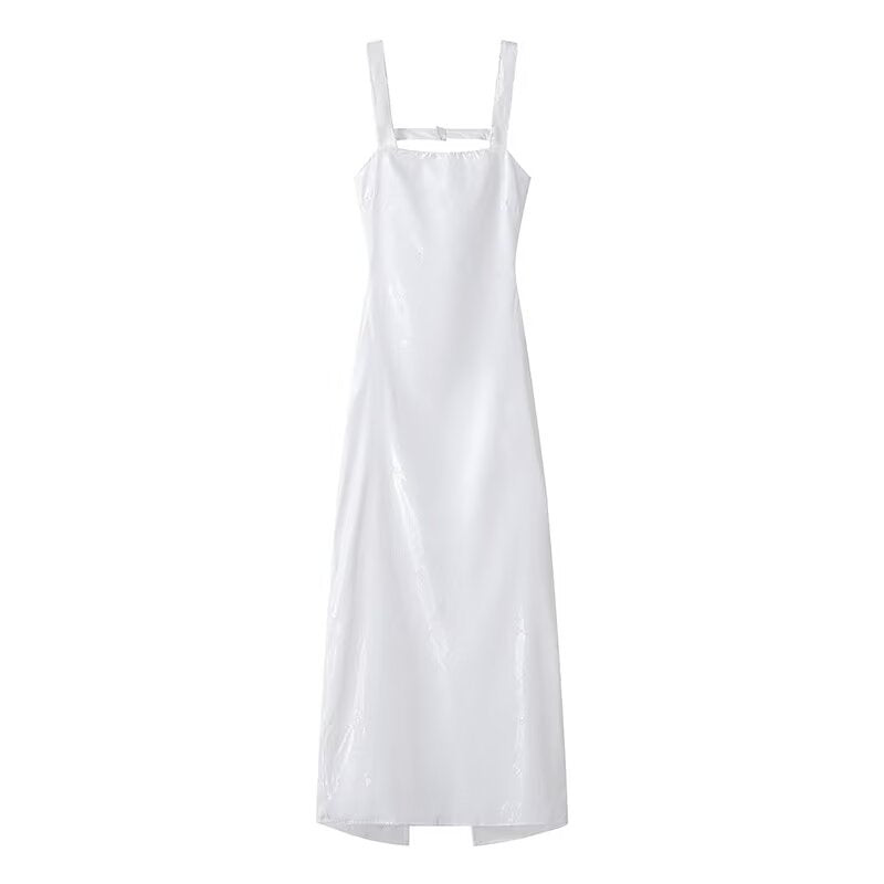 Damen Maxikleid mit glitzernden Pailletten und elegantem Schnitt EB