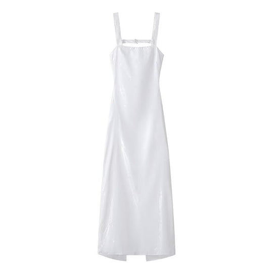 Damen Maxikleid mit glitzernden Pailletten und elegantem Schnitt EB