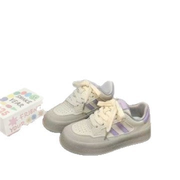 Damen Modische Sneakers mit dämpfendem Plateau und weichem Obermaterial EB