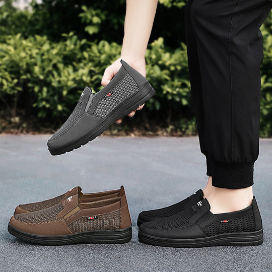 Damen Sportliche Slip-On Schuhe mit atmungsaktivem Obermaterial EB