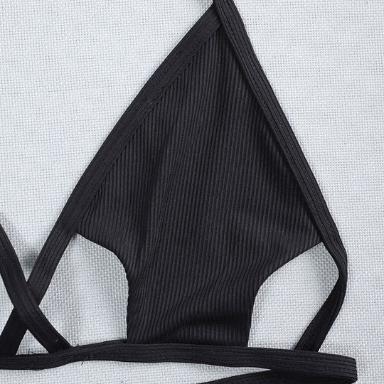 Damen Triangel-Bikini mit sexy Cut-Out-Design EB