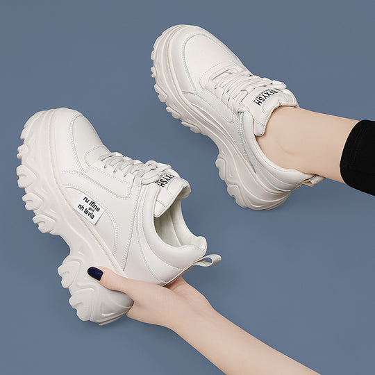 Damen Chunky Sneaker mit überdimensionaler Sohle und komfortablem Innenfutter EB