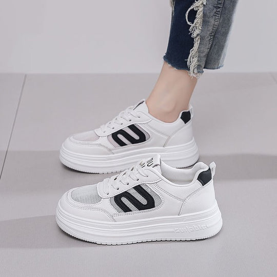 Damen Sneaker mit rutschfester Sohle und atmungsaktivem Mesh-Obermaterial EB