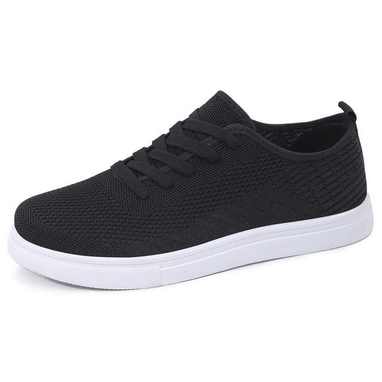 Damen nan leichter Strick-Slip-On Sneaker mit elastischem Sockeneinstieg, atmungsaktivem 3D-Gestrick und dämpfender Leichtsohle EB