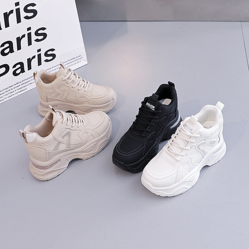 Damen modische Sneakers mit dämpfenden Eigenschaften und sportlichem Design EB