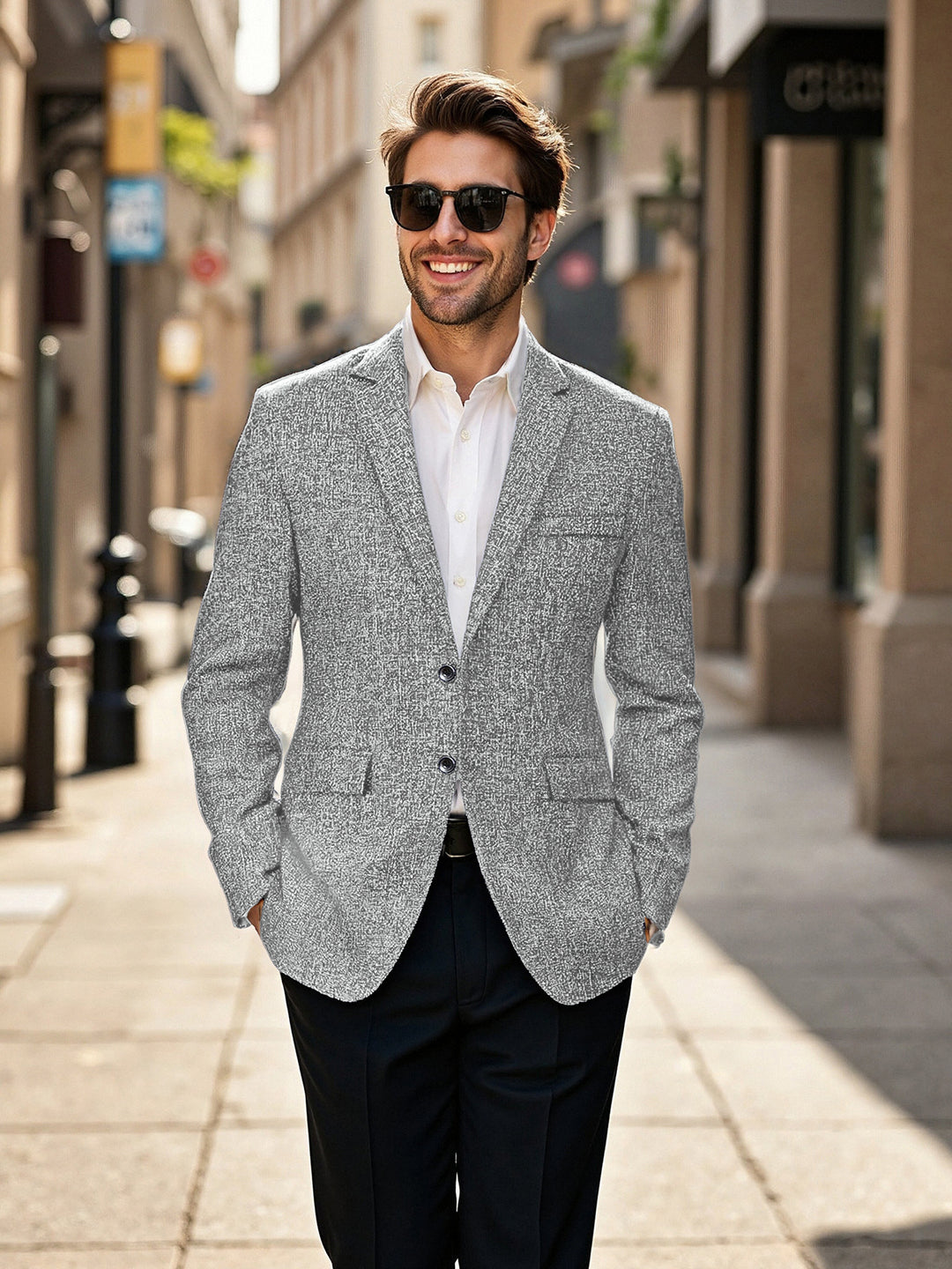 Herren eleganter Freizeitblazer EB