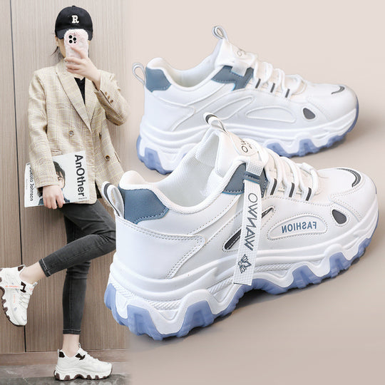Damen Sportliche Lauf-Sneakers mit dämpfender Sohle und atmungsaktivem Obermaterial EB