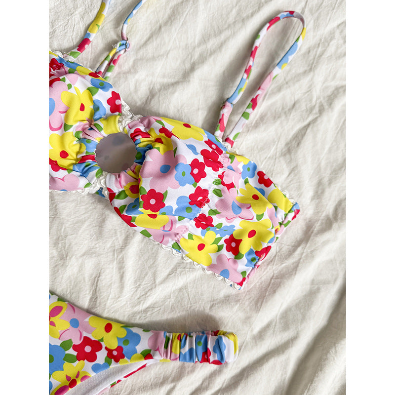 Damen Blumiger Bikini EB