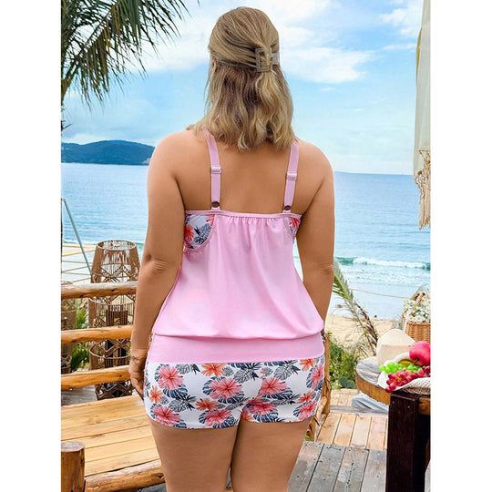 Damen Tankini-Set mit floralem Design und herausragendem Komfort EB