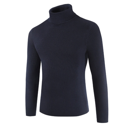 Damen Rollkragenpullover aus gehäkeltem Strick EB