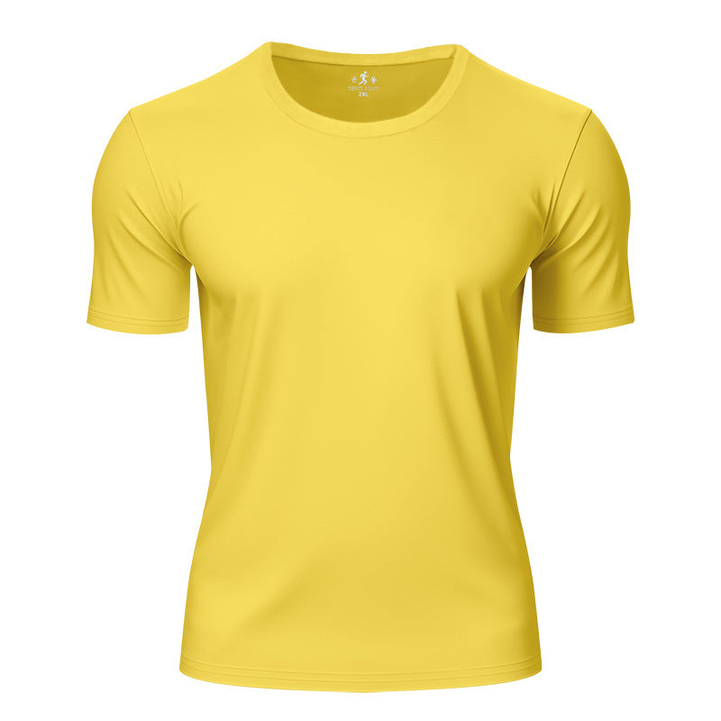 Herren nan leichtes Kurzarm-Funktionsshirt mit Rundhalsausschnitt schnelltrocknendem Stretchgewebe und flachen Nähten EB
