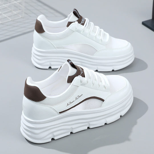 Damen Plattform Sneakers mit dämpfendem und flexiblen Sohlenprofil EB