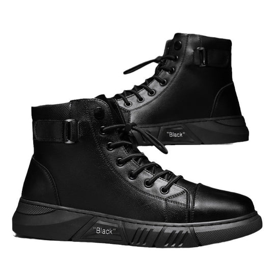 Damen Hohe Sneakers mit praktischem Klettverschluss und rutschfester Sohle EB